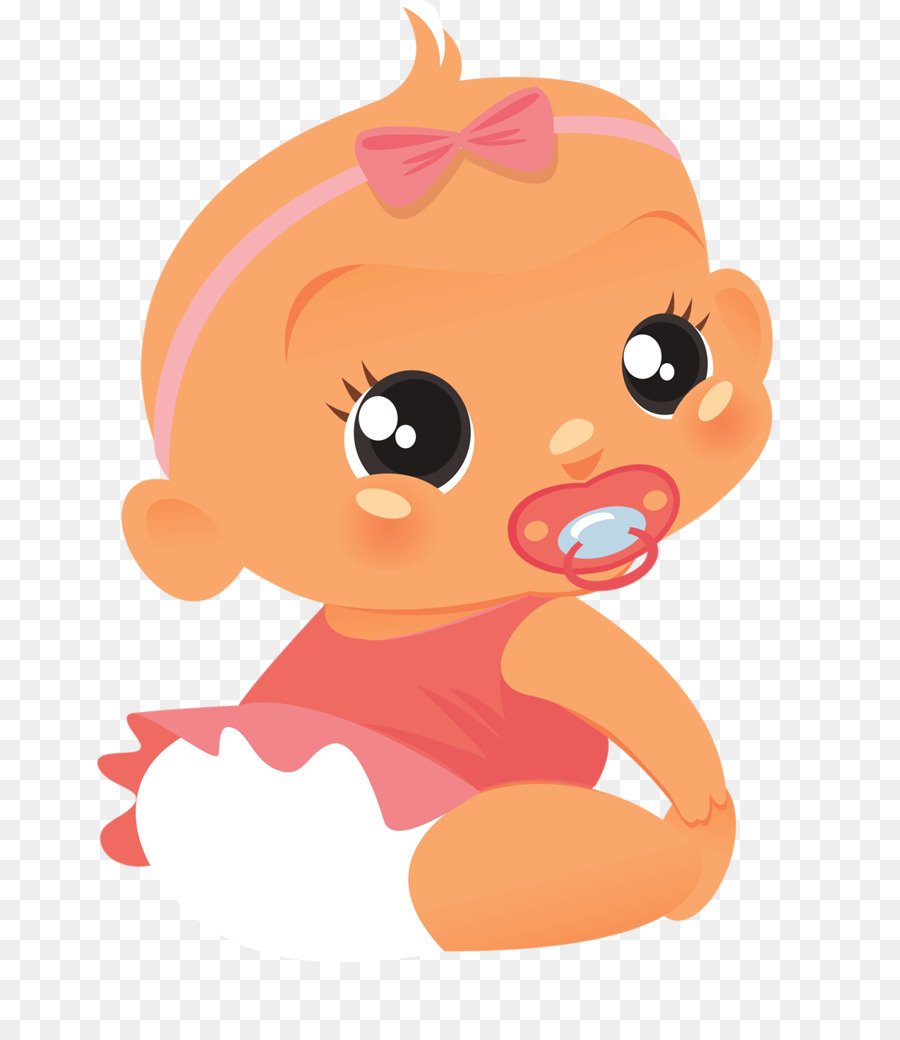 Девочка младенец мультяшная