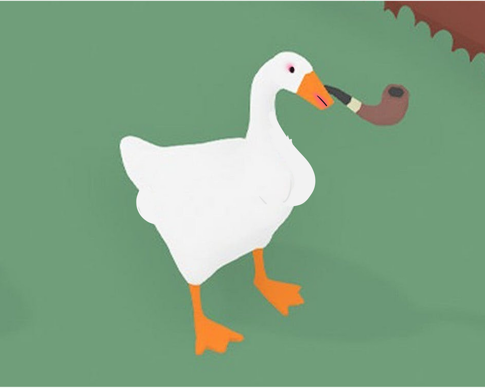 Untitled Goose game Гусь