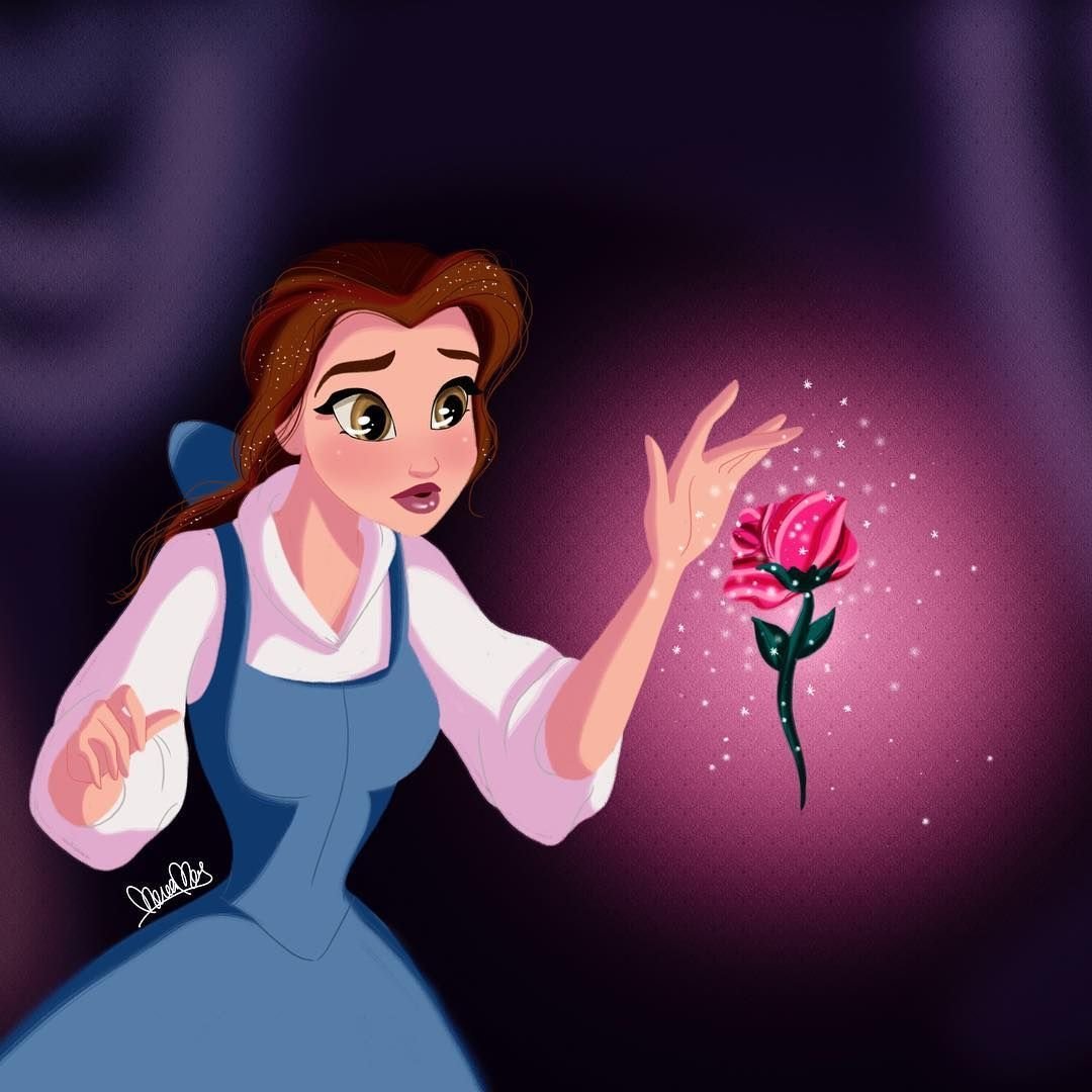 Белль Дисней роза