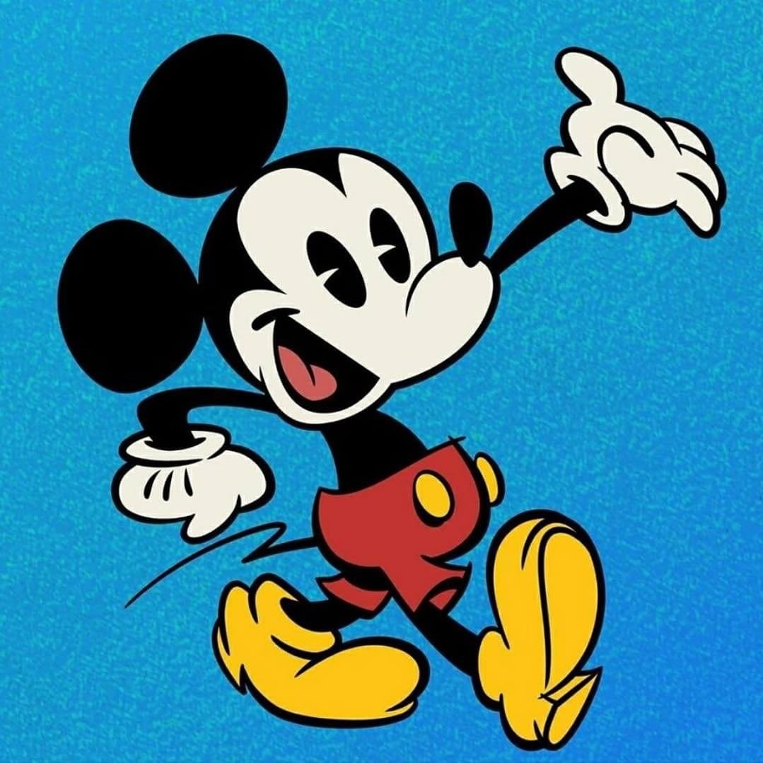 Воздушный поцелуй мультяшки