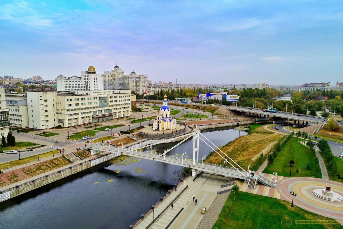 Набережная БЕЛГУ Белгород