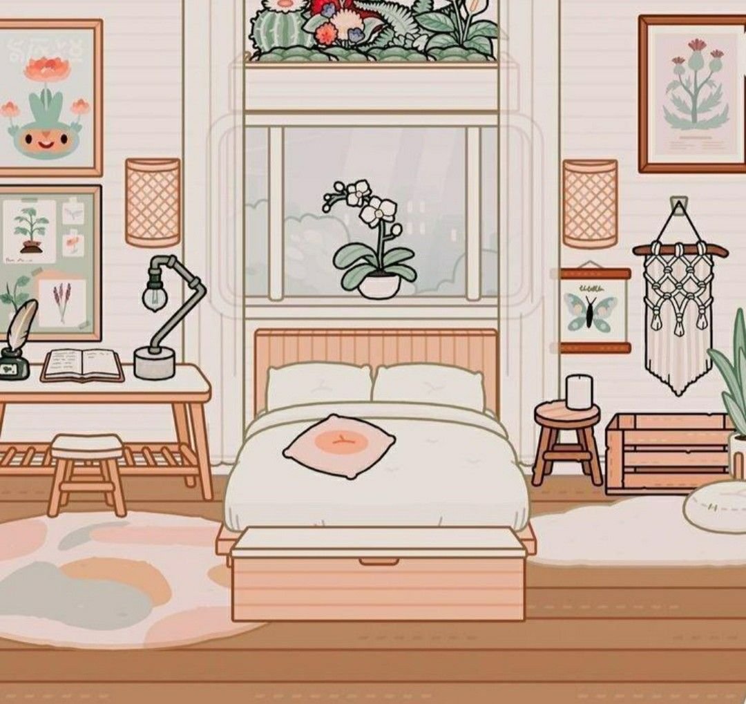 Бумажный домик для бумажных кукол