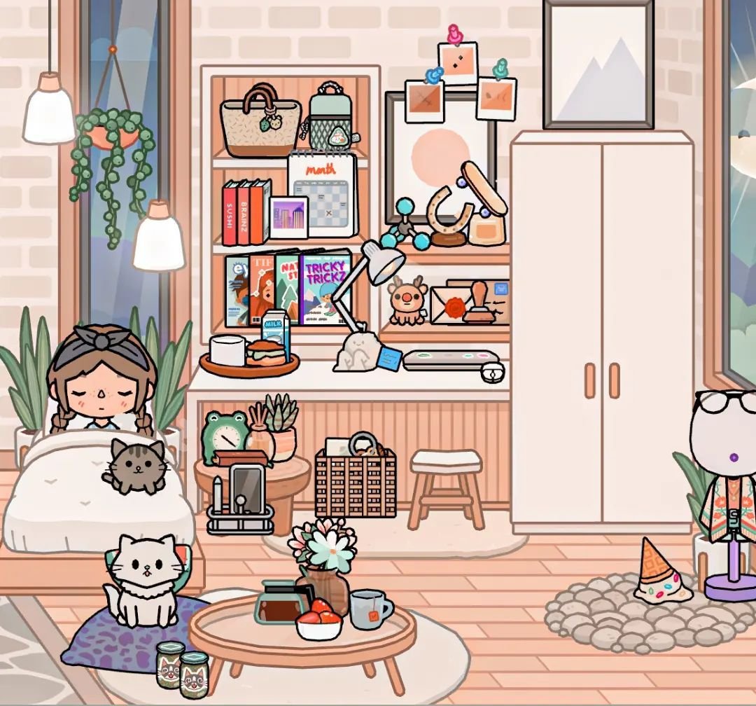 Toca boca комнаты