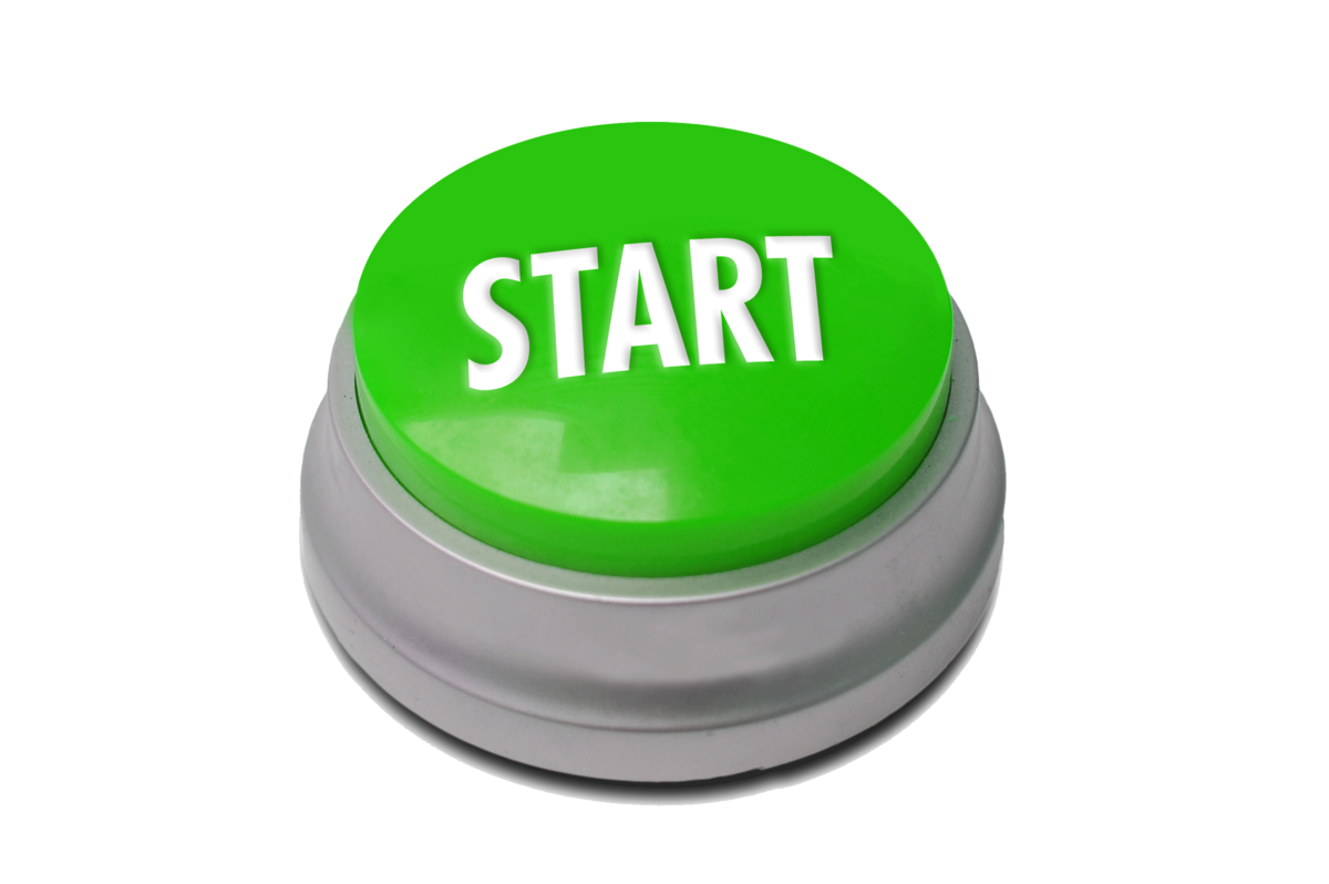 Кнопка старт без фона