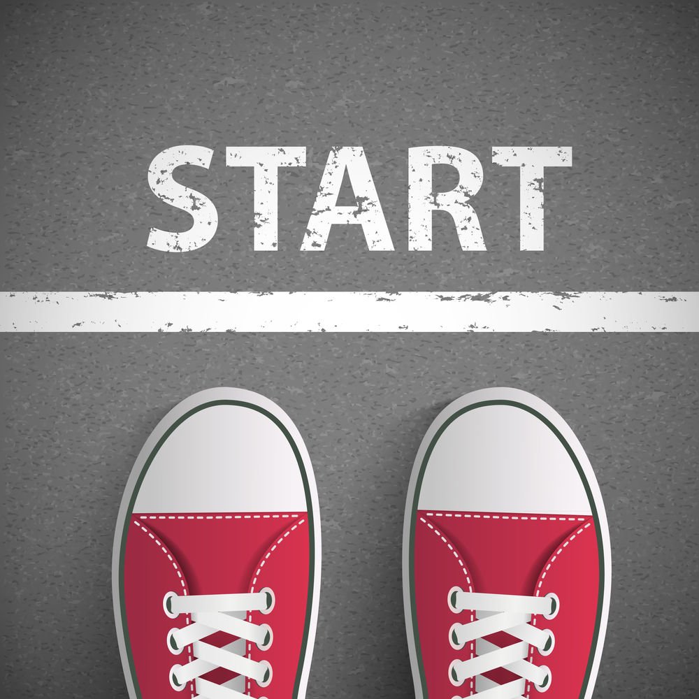 Финиш табличка рисованная