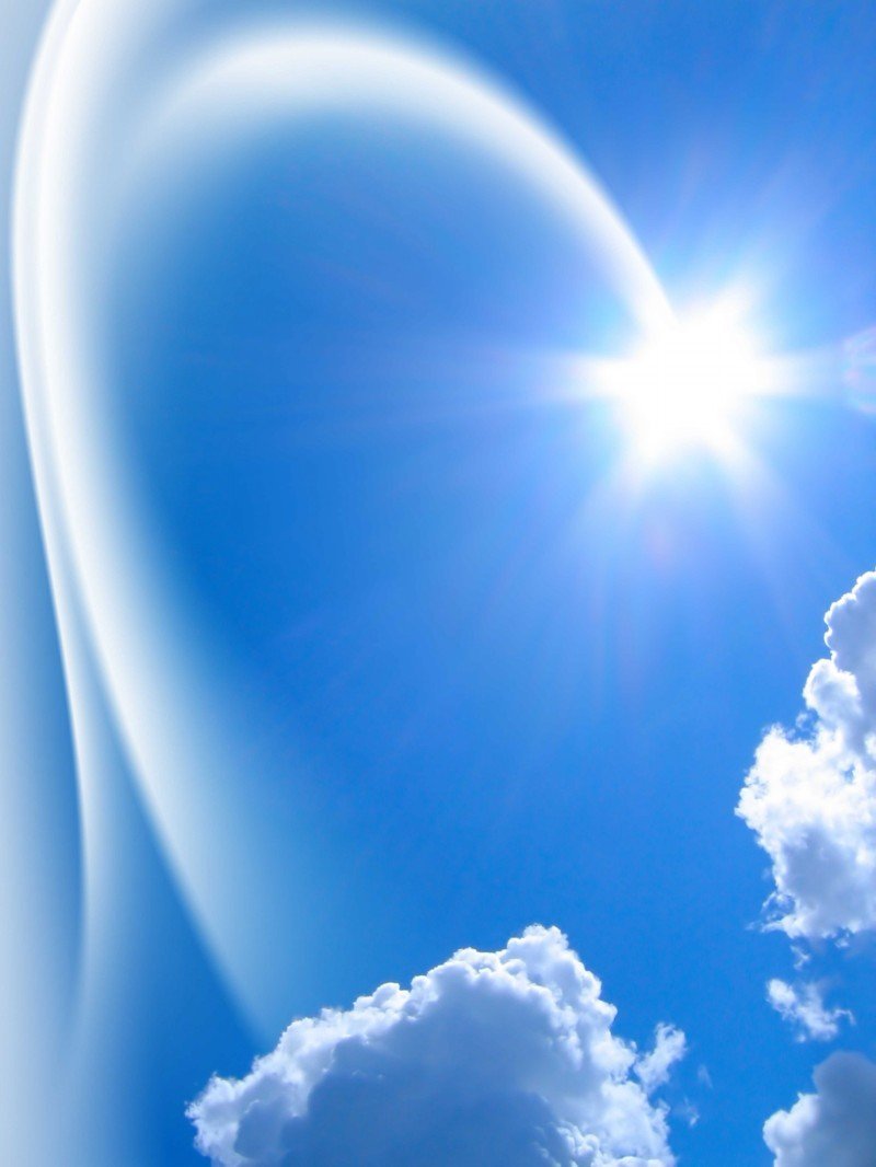 Небо с облаками