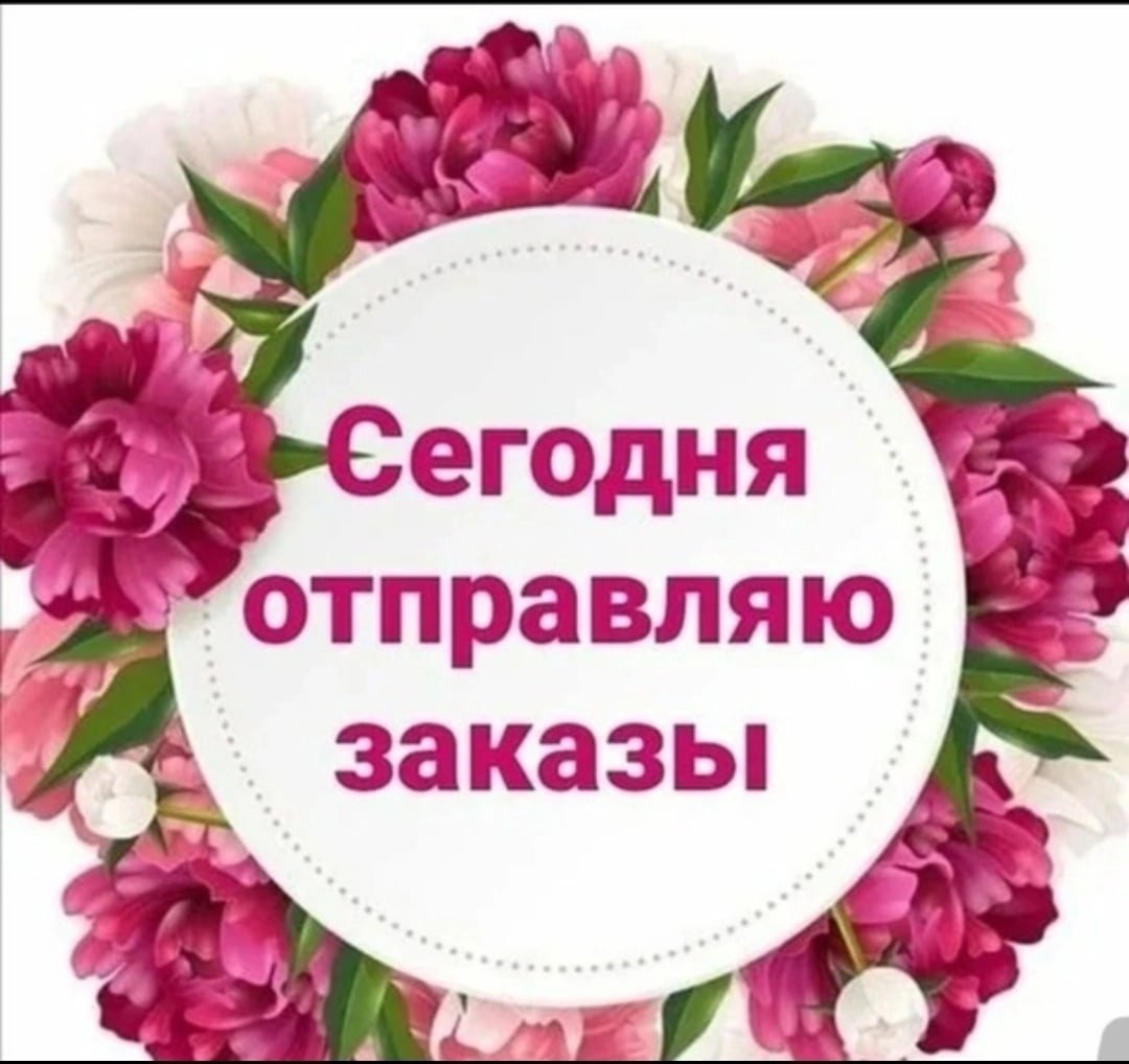 Сегодня отправляю заказ