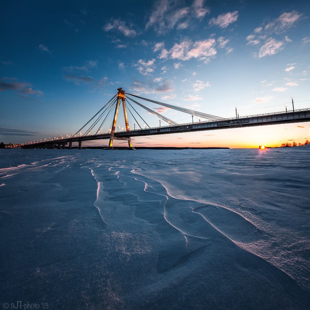 Вантовый мост Череповец