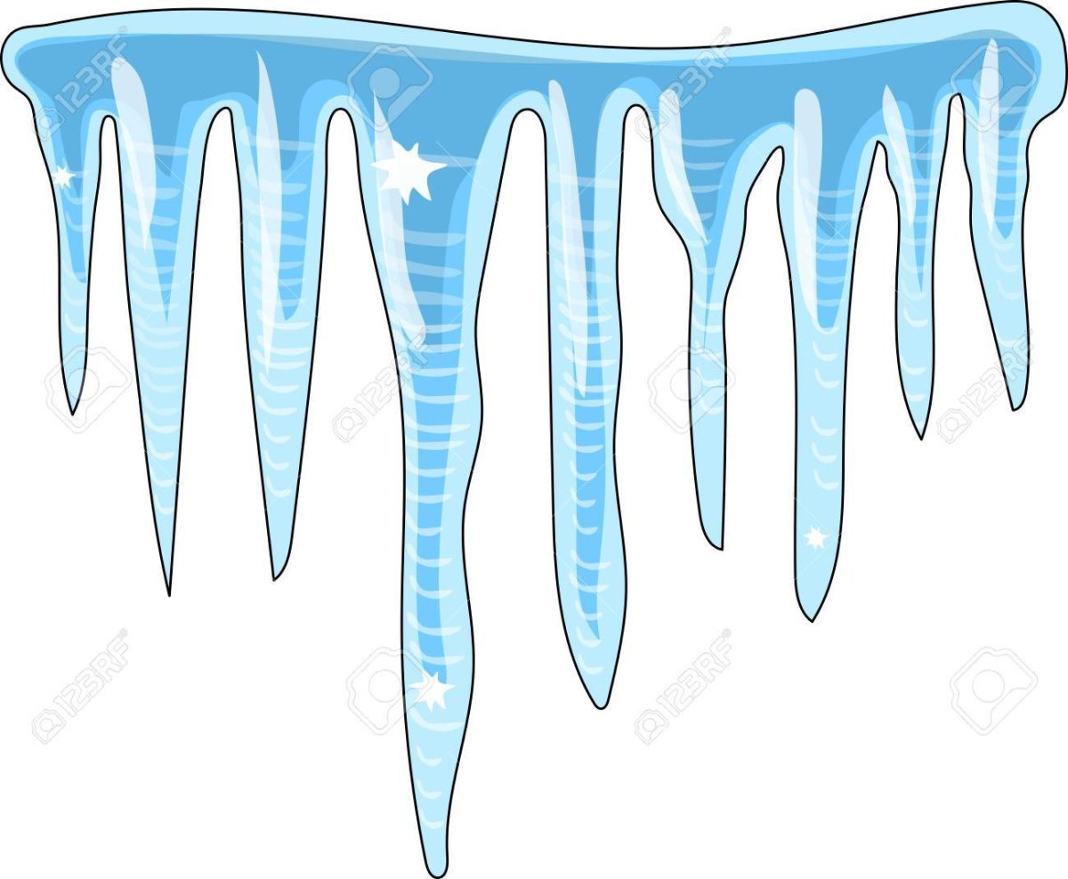 Сосульки печать