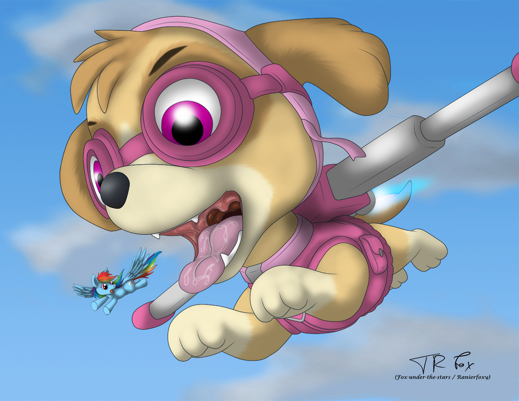 Щенячий патруль Скай арт