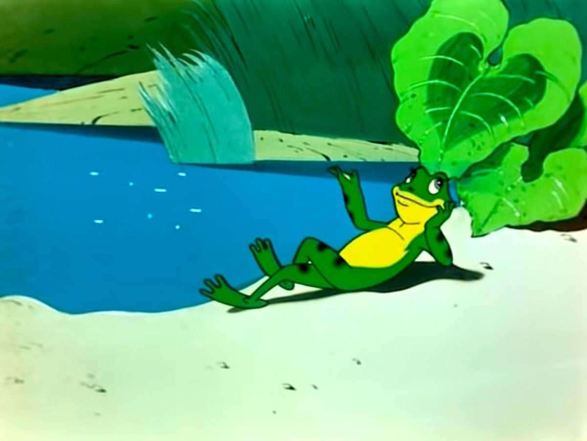 Лягушка-путешественница мультфильм 1965