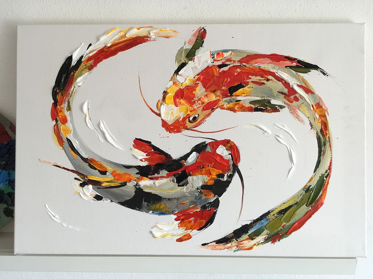 Гохуа карпы кои