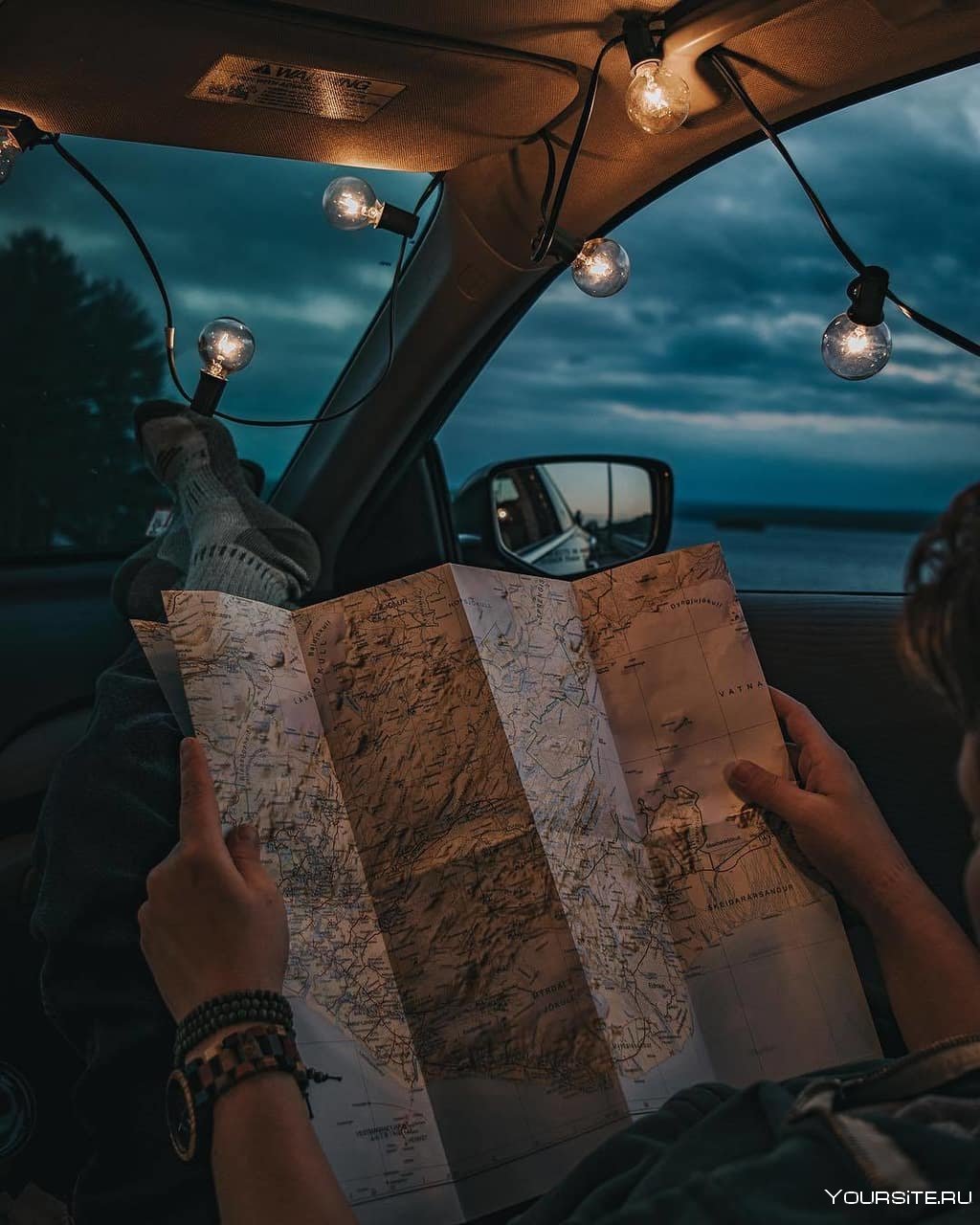 Эстетика путешествий в машине