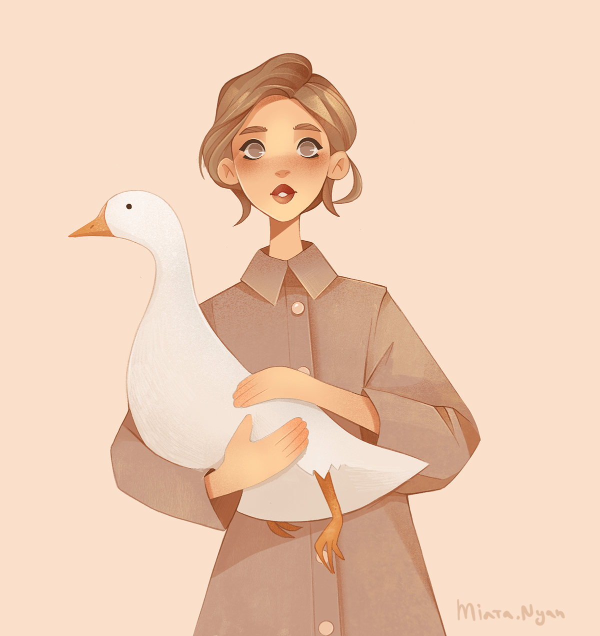 Гуси для декупажа