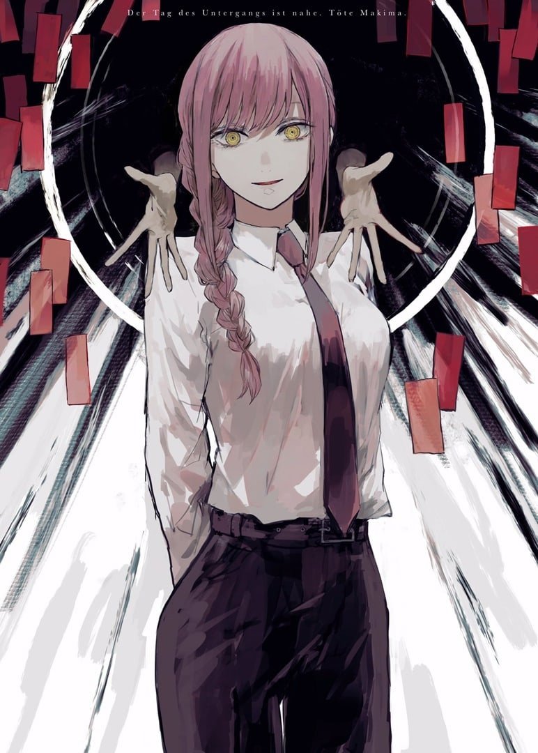 Makima Chainsaw man аниме