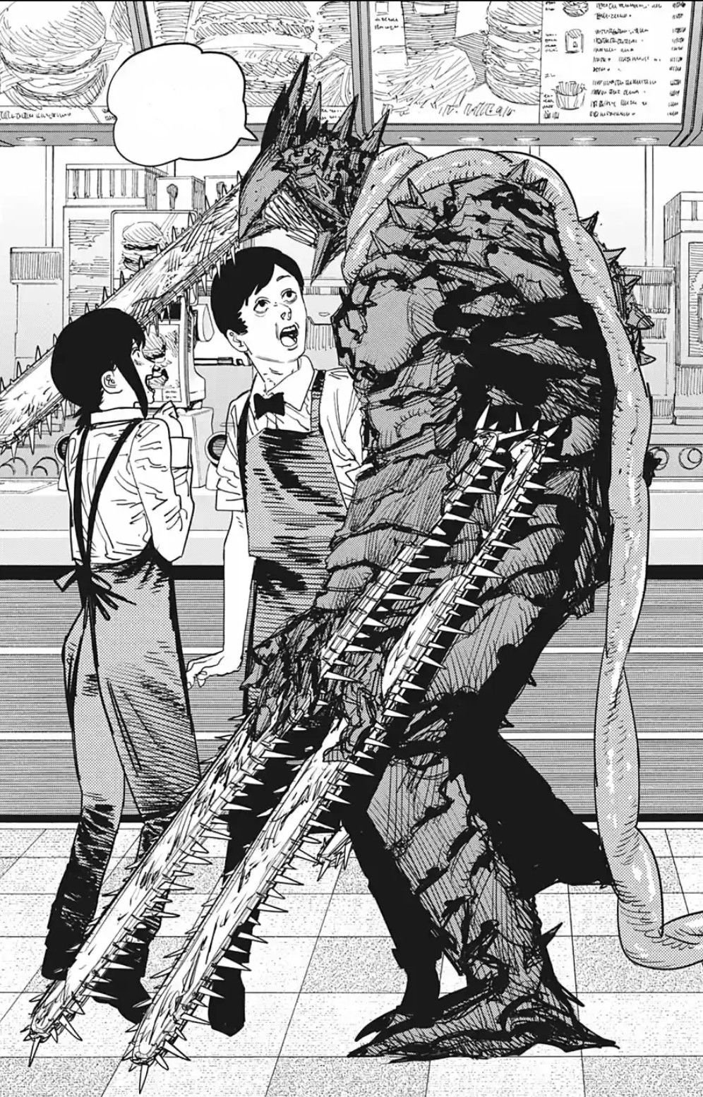 Человек бензопила аниме Денджи