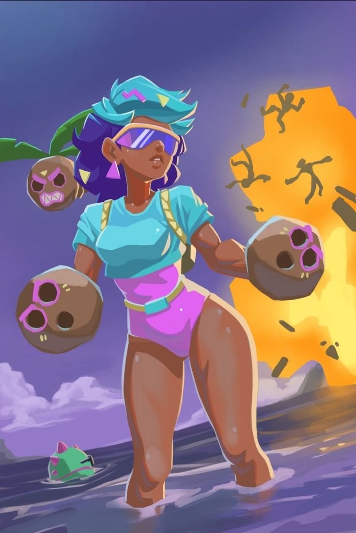 Базз девушка БРАВЛ старс