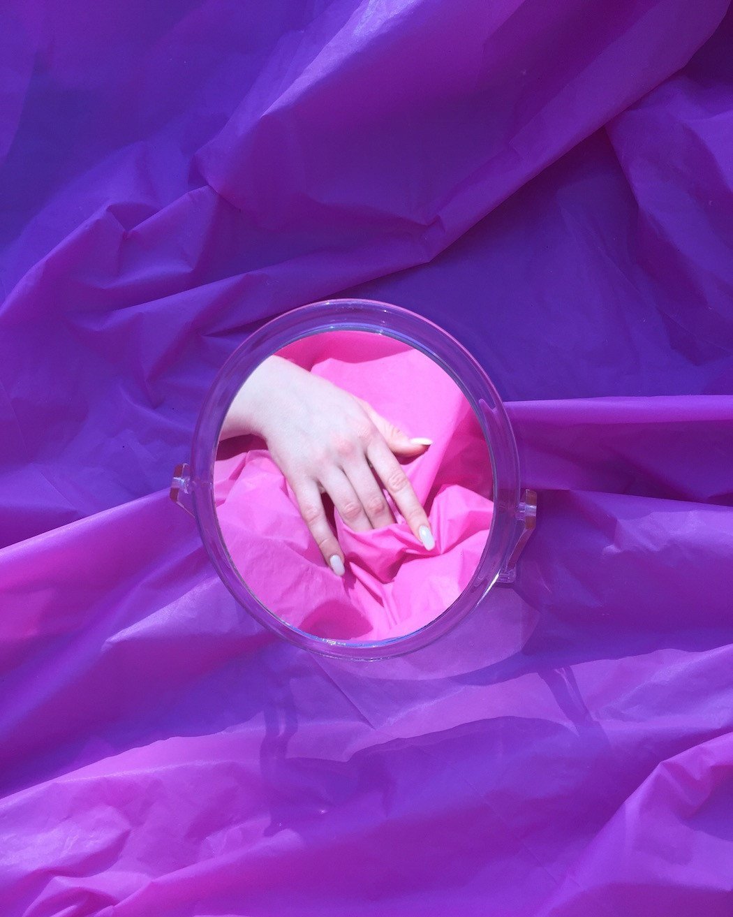 Эстетика фиолетового цвета коллаж