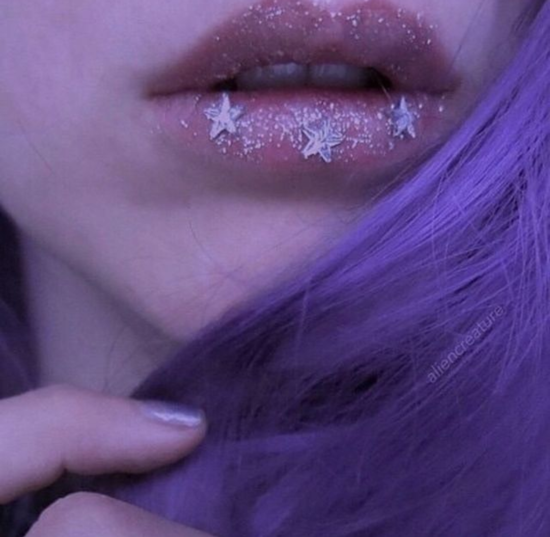 Фиолетовый коллаж