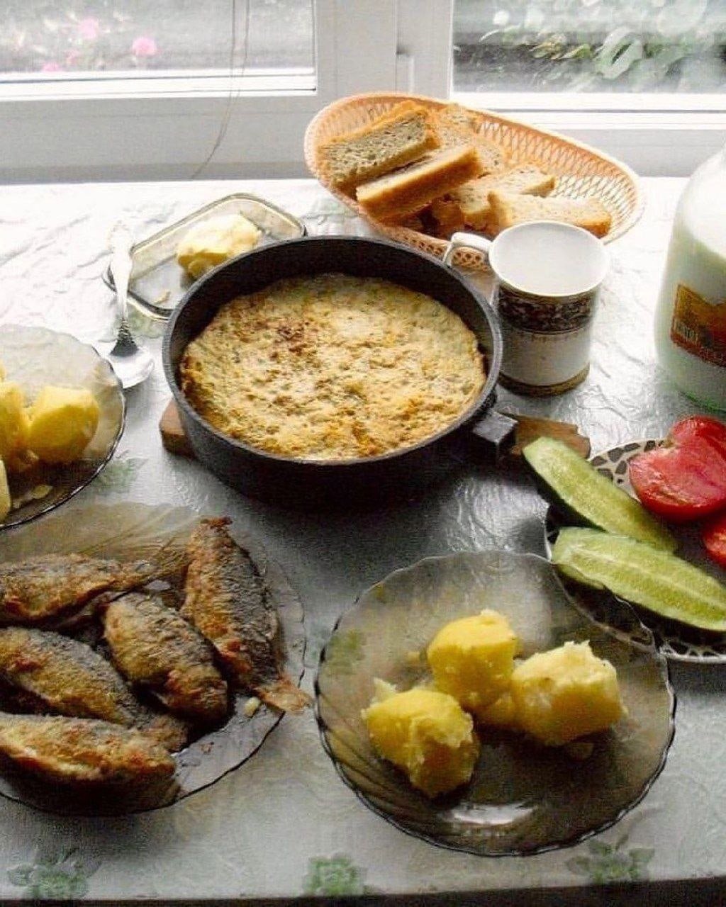 Деревенский обед