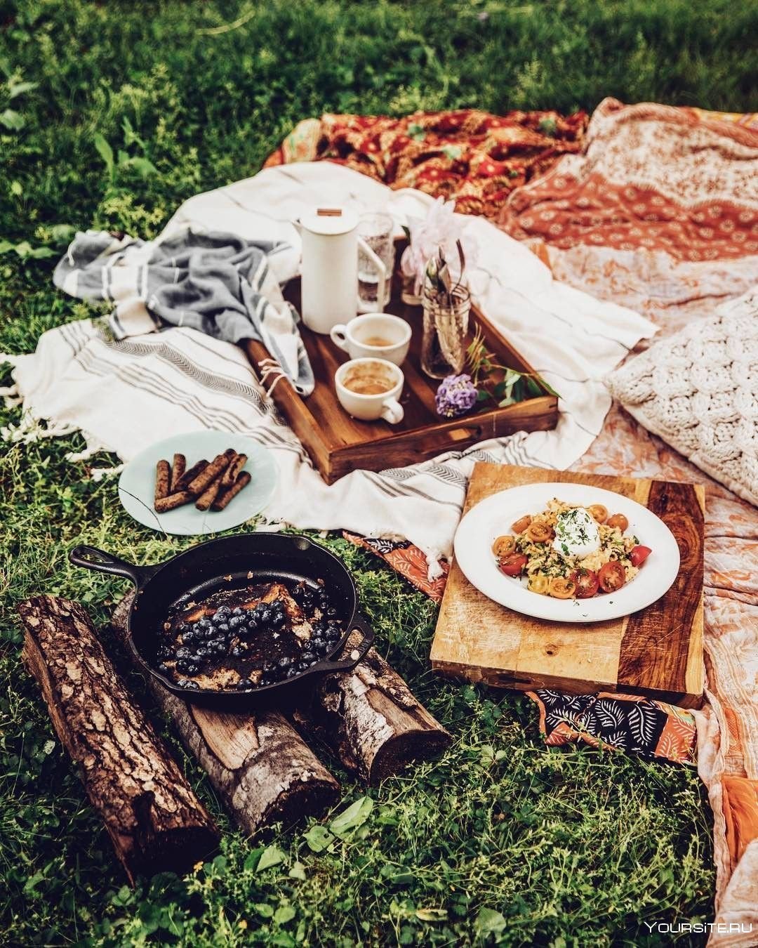 Обед на природе