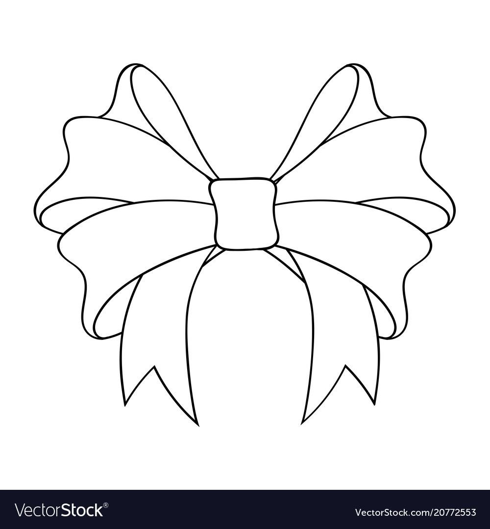 Бантик для аппликации