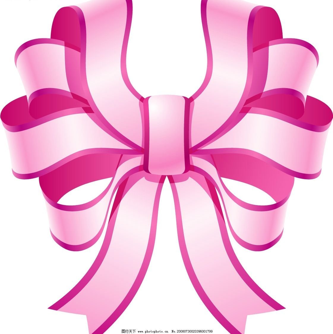 Бантик печать