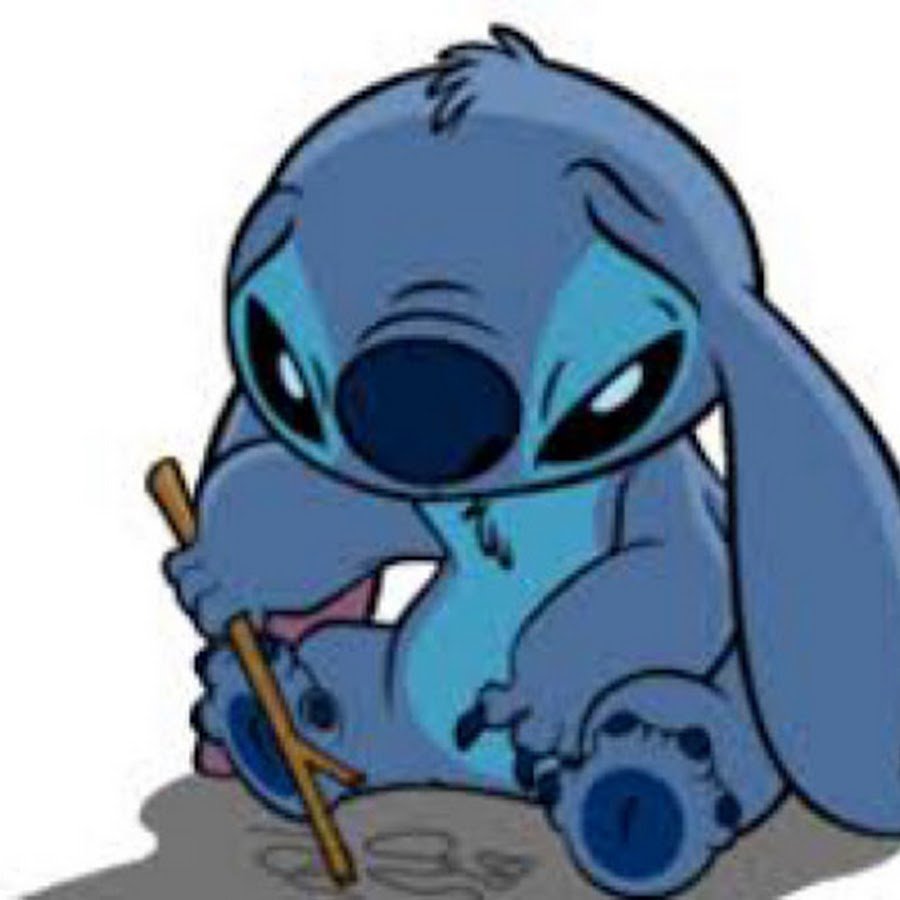 Стич улыбается из Лило и Стич