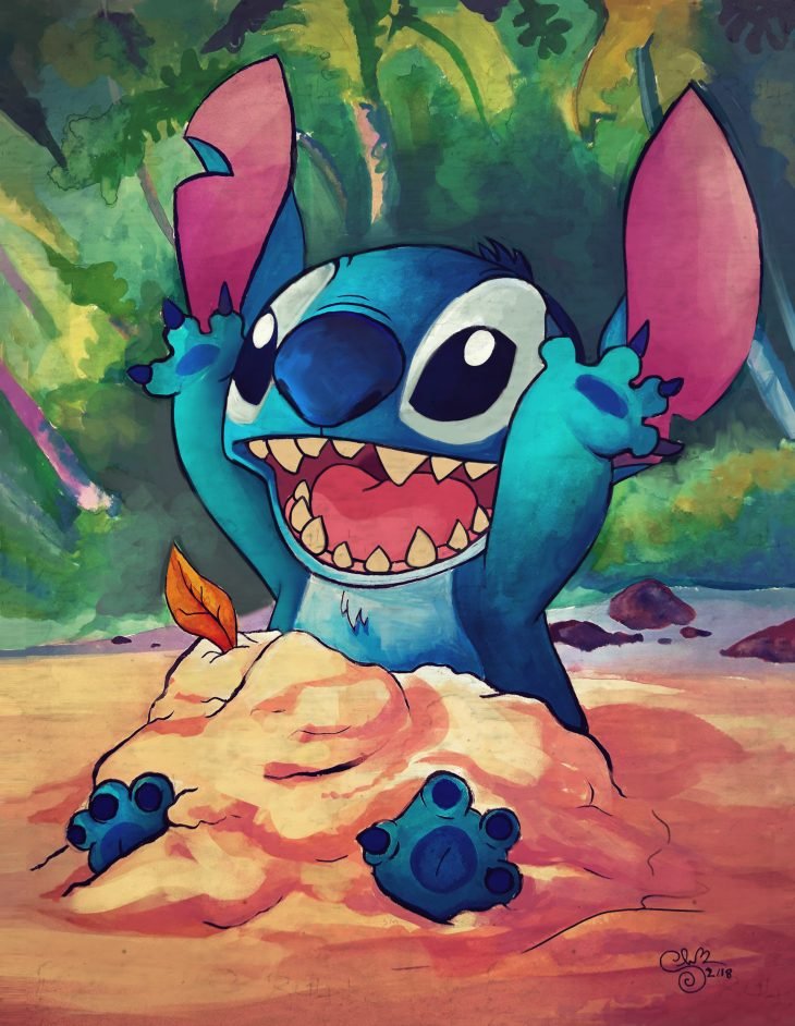 Злой стич картинки