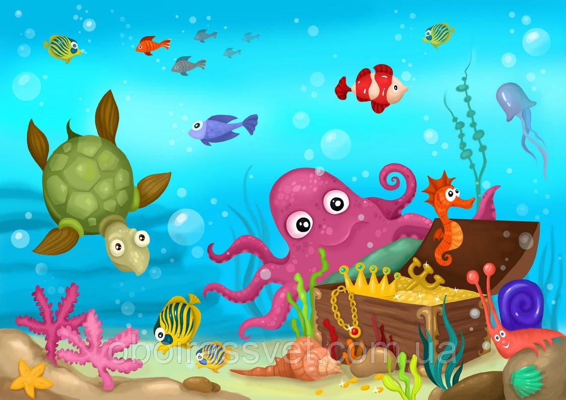 Жители морского дна для детей