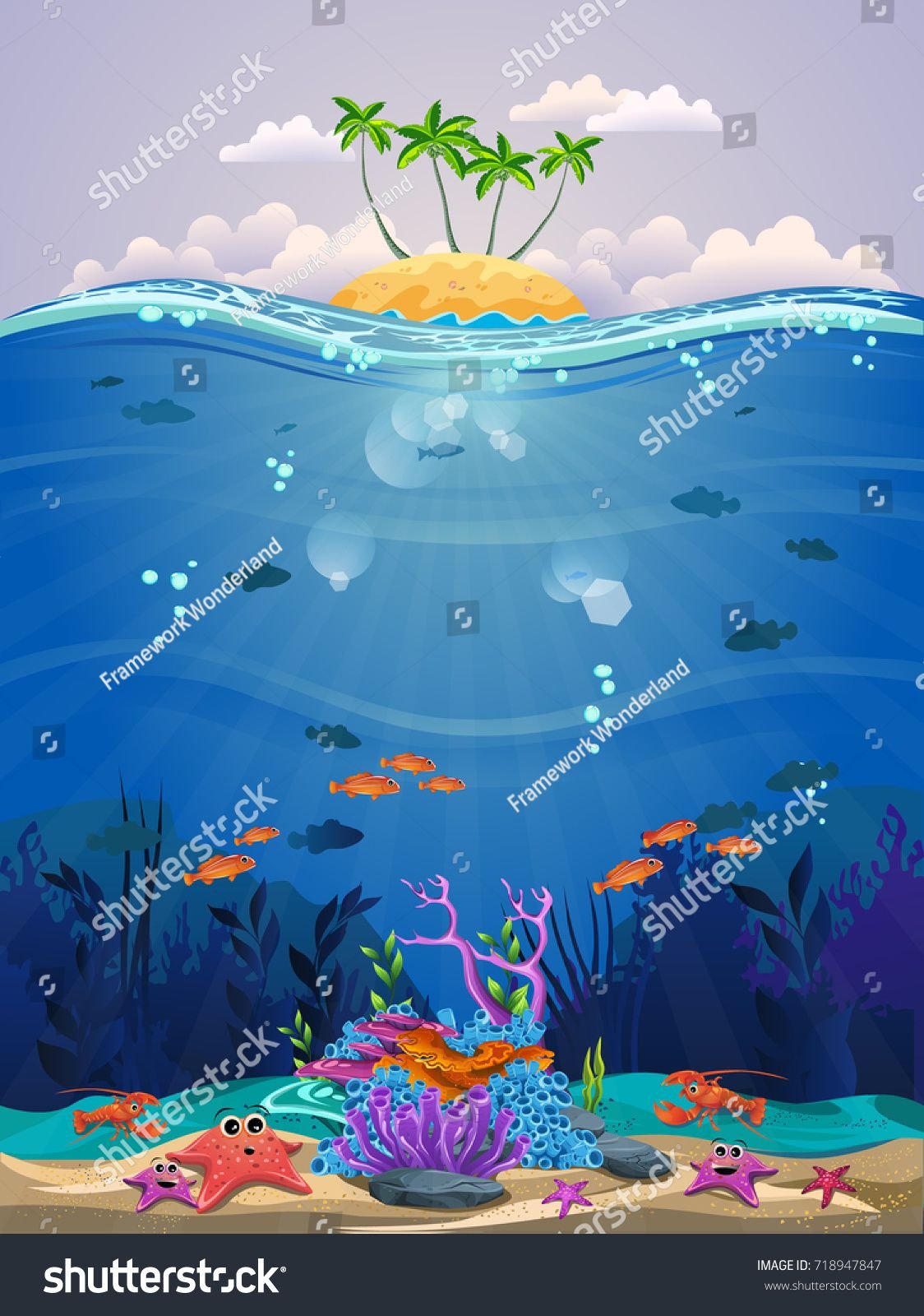 Подводный мир для детей