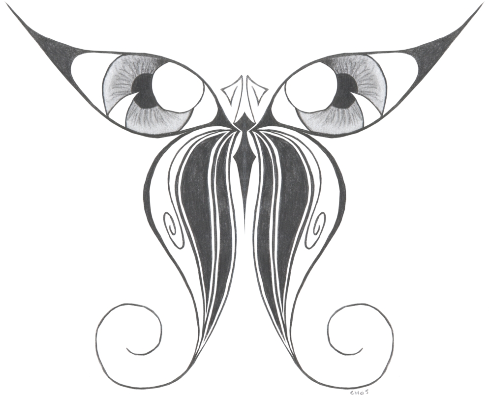 Стилизованная бабочка
