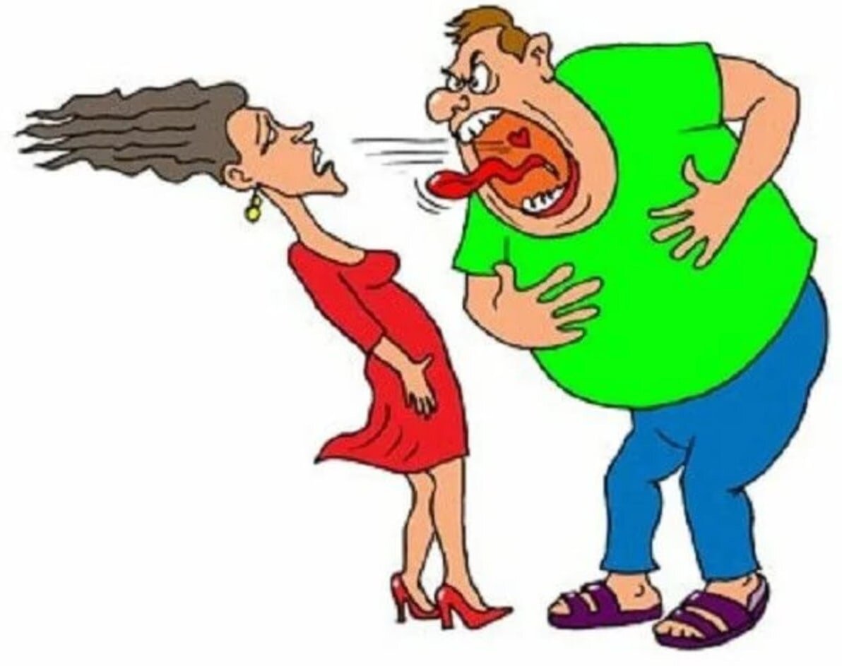 Злая женщина мультяшная