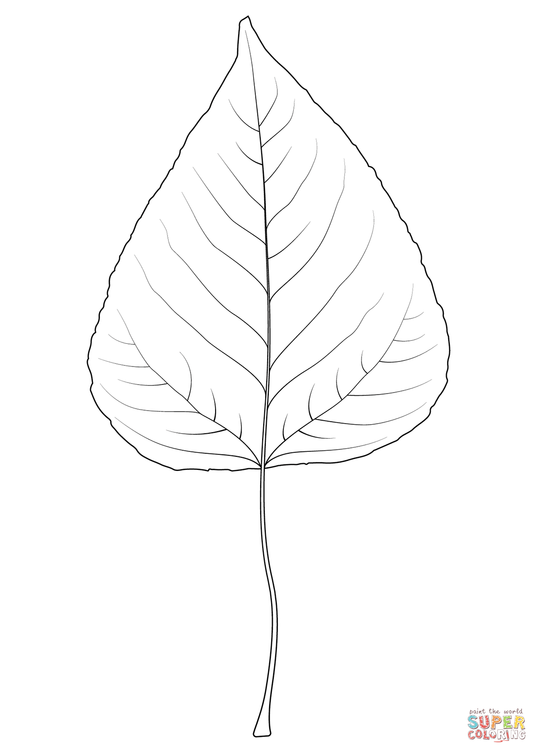 Тополь пиктограмма