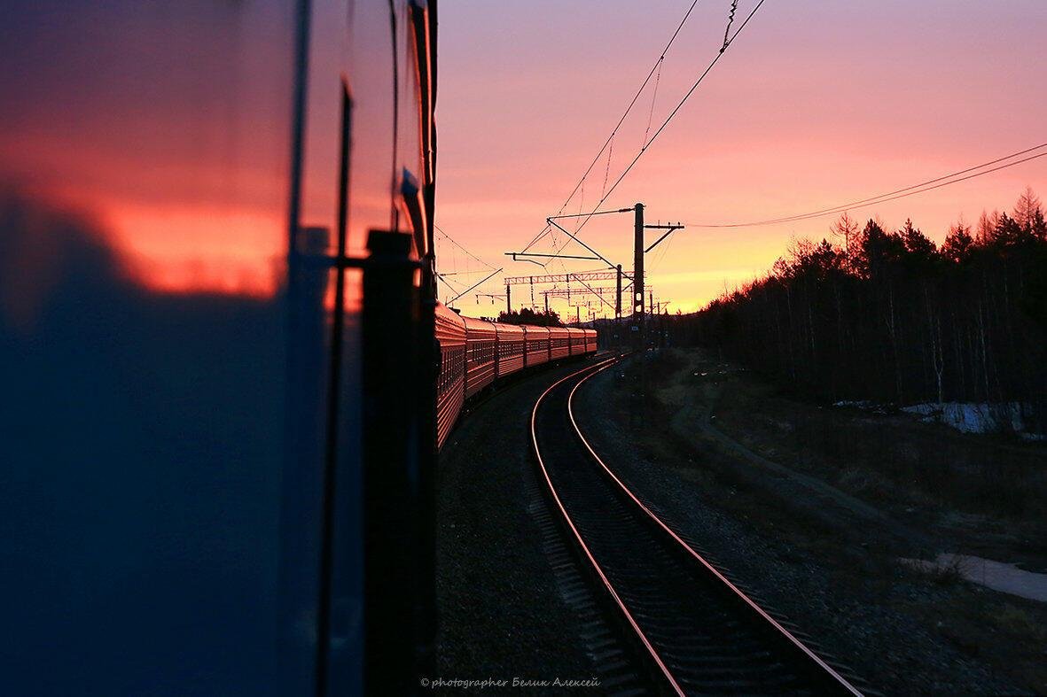 Вид из поезда Эстетика