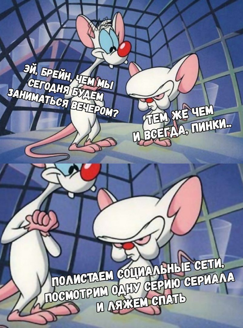Пинки и Брейн приколы