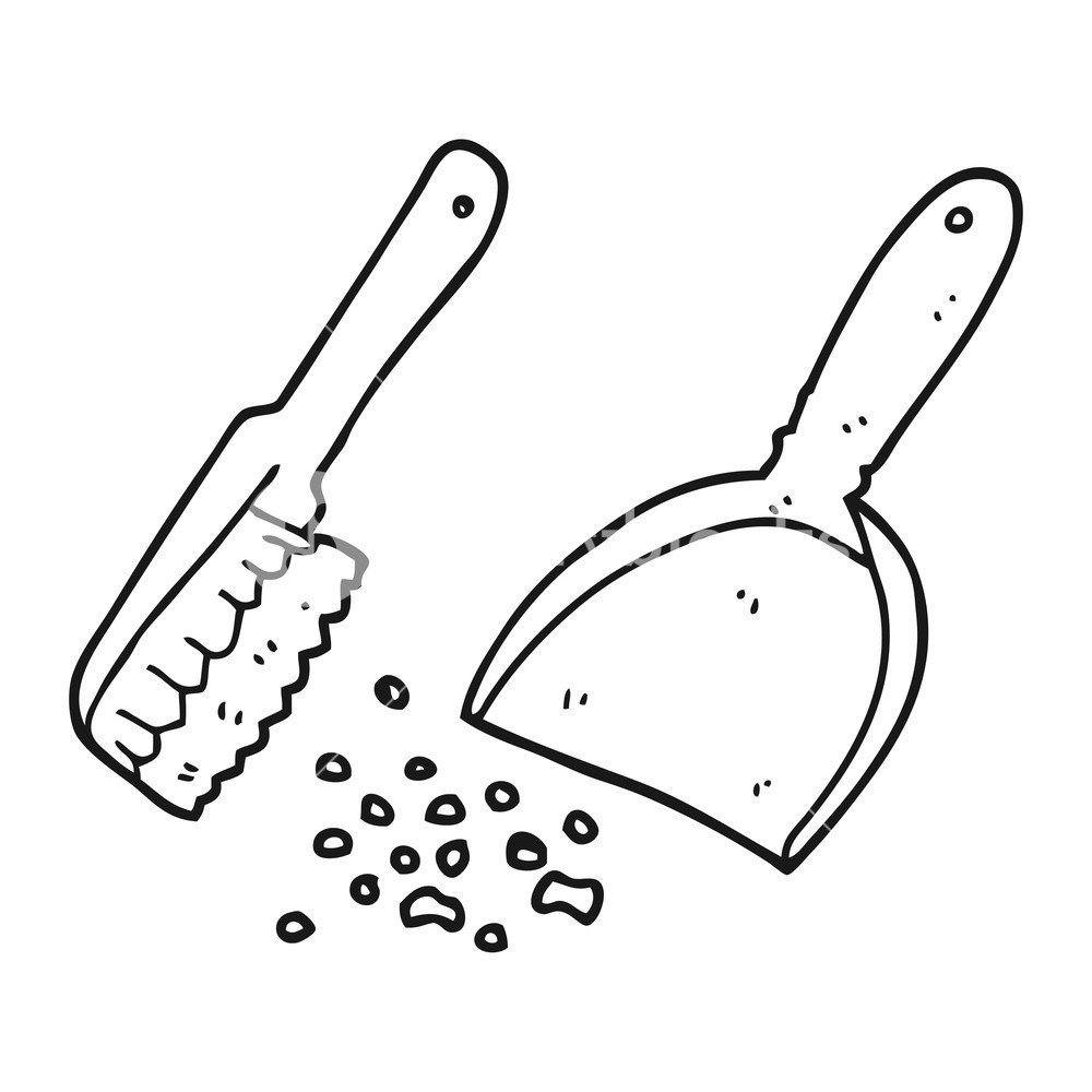 Совок нарисованный