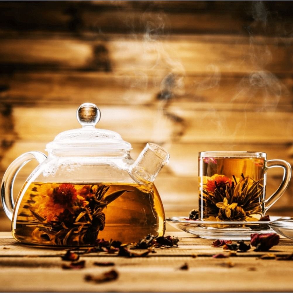 Чай заварка фон