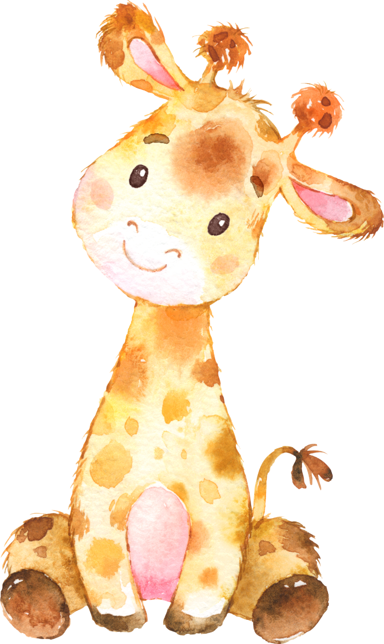 Акварельные зверята