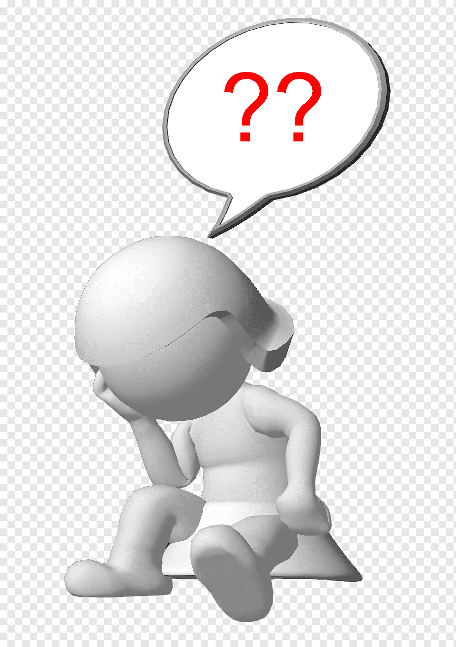 Человечек думает