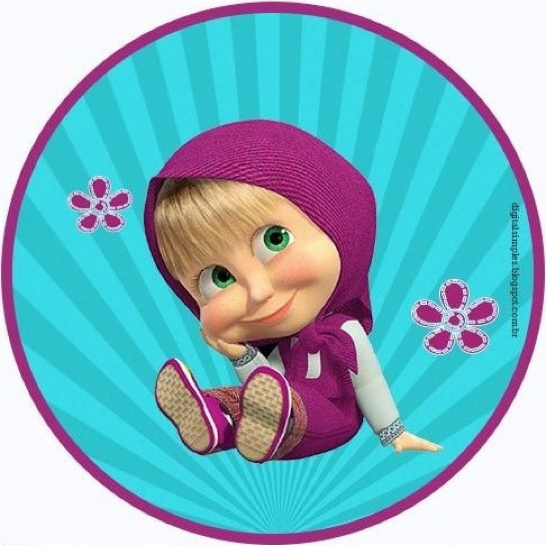 Тарелка детская с медвежонком и мороженым