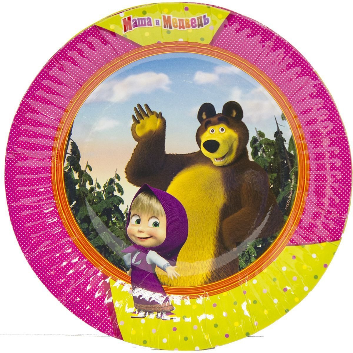 Медальки Маша и медведь