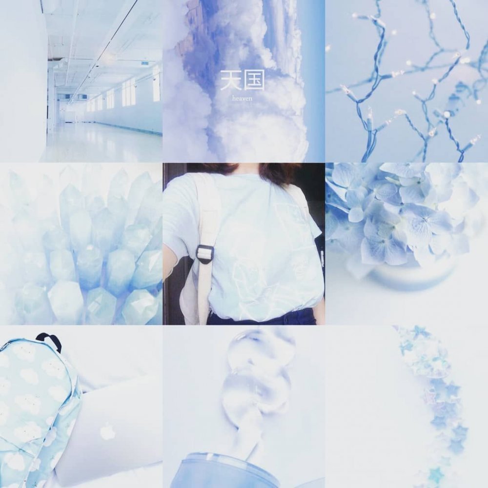 Эстетики синего цвета