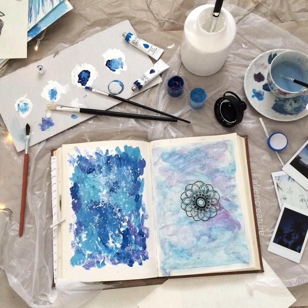 Эстетика голубого