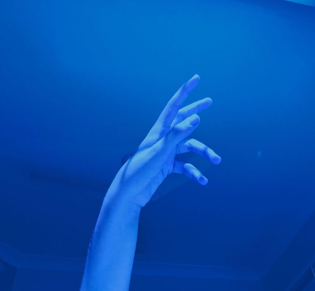 Голубое платье Эстетика