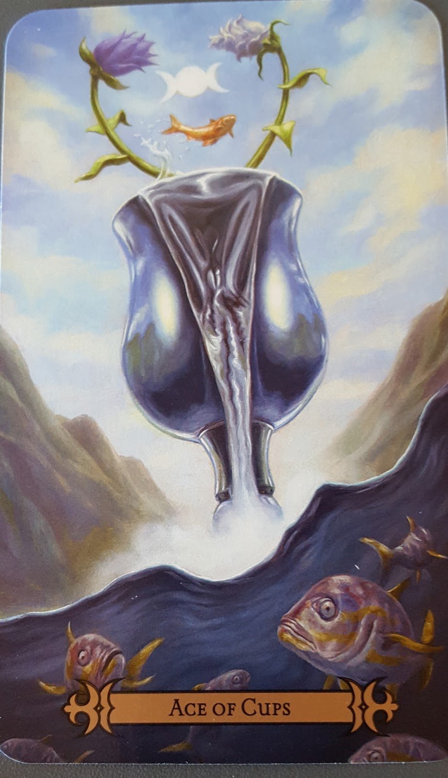 Туз кубков Таро Уэйта