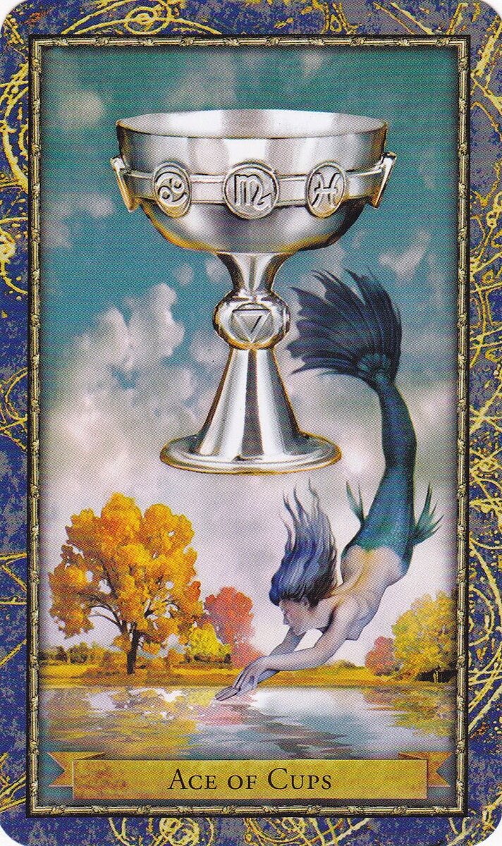 Карта Ace of Cups