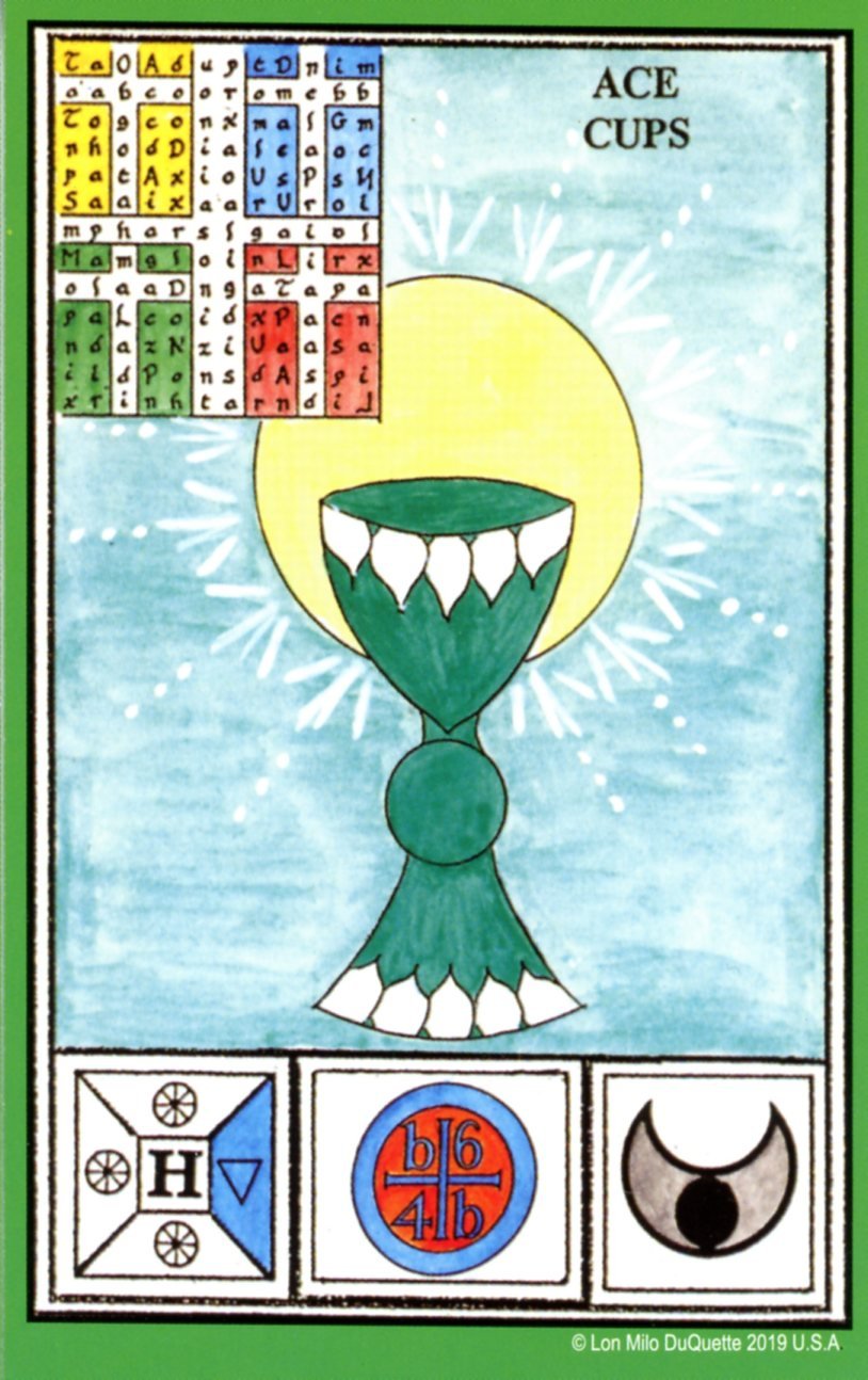 Туз кубков Таро Уэйта