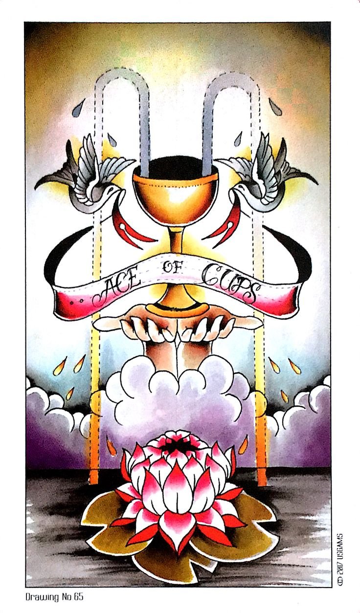 Туз кубков Таро иллюминатов