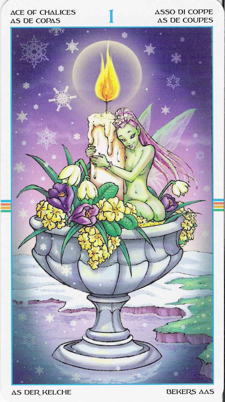 Карта Таро туз чаш